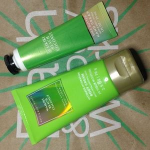 Bath & Body Works Waikiki Beach Coconut Hand Cream & Body Cream Set NWT